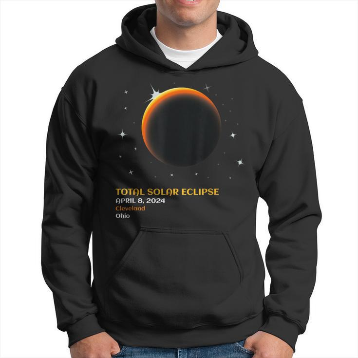 Cleveland Ohio Oh Total Solar Eclipse April 8 2024 Hoodie