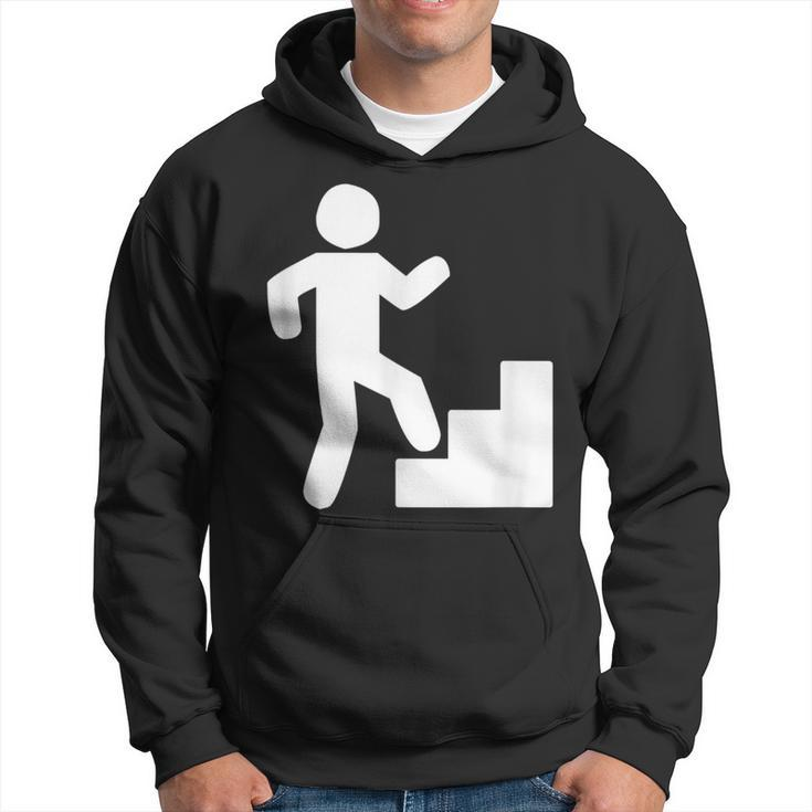 Climbing Stairs Tribute Workout Hoodie