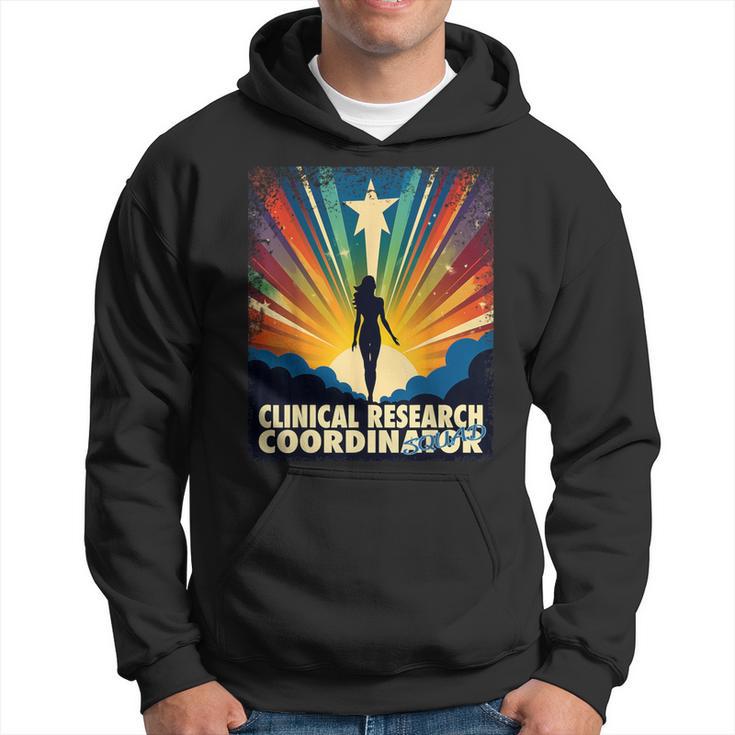 Clinical Research Coordinator Female Hero Job Women Hoodie