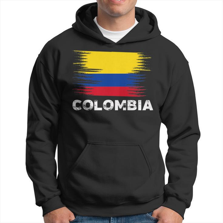 Colombia Colombian Flag Sport Soccer Football Hoodie