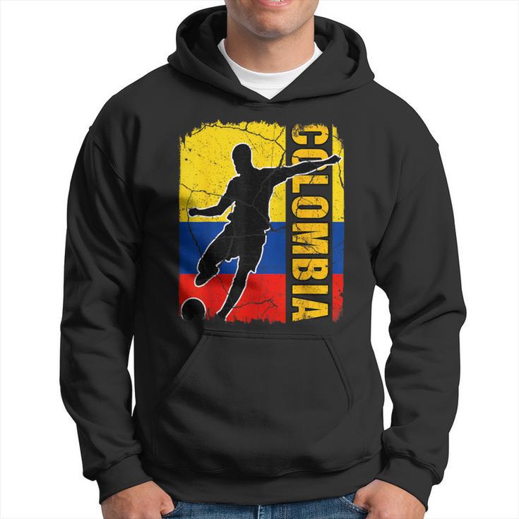 Colombian Soccer Team Colombia Flag Jersey Football Fans Hoodie