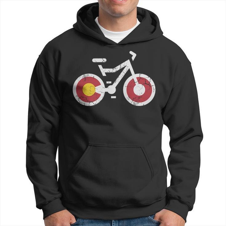 Colorado Flag Bike Hoodie