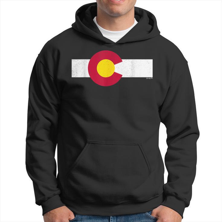 Colorado Flag State Flag Colorado C Vintage Hoodie