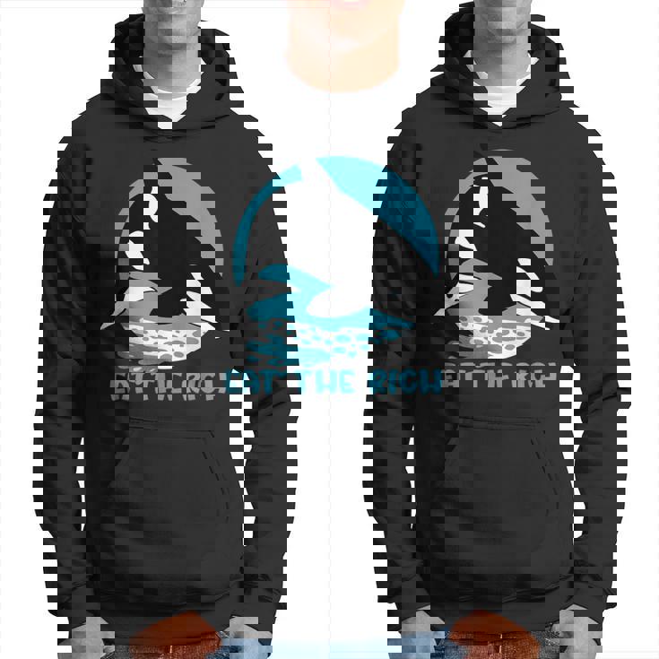 Comer La Rica Ballena Orca Meme Sudadera