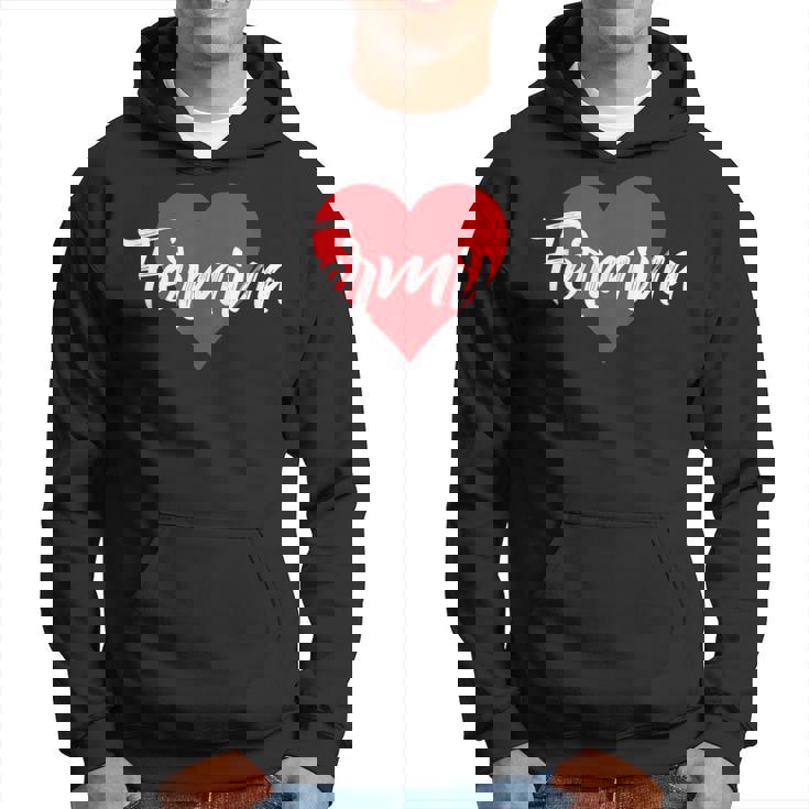 Con El Nombre I Love Fermina I Heart Named Sudadera