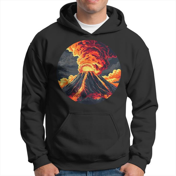 Cool Erupting Volcano Costume For Boys And Girls Hoodie