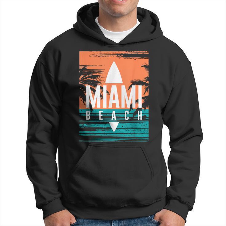 Cool Miami Beach I Love Miami Florida Miami Hoodie