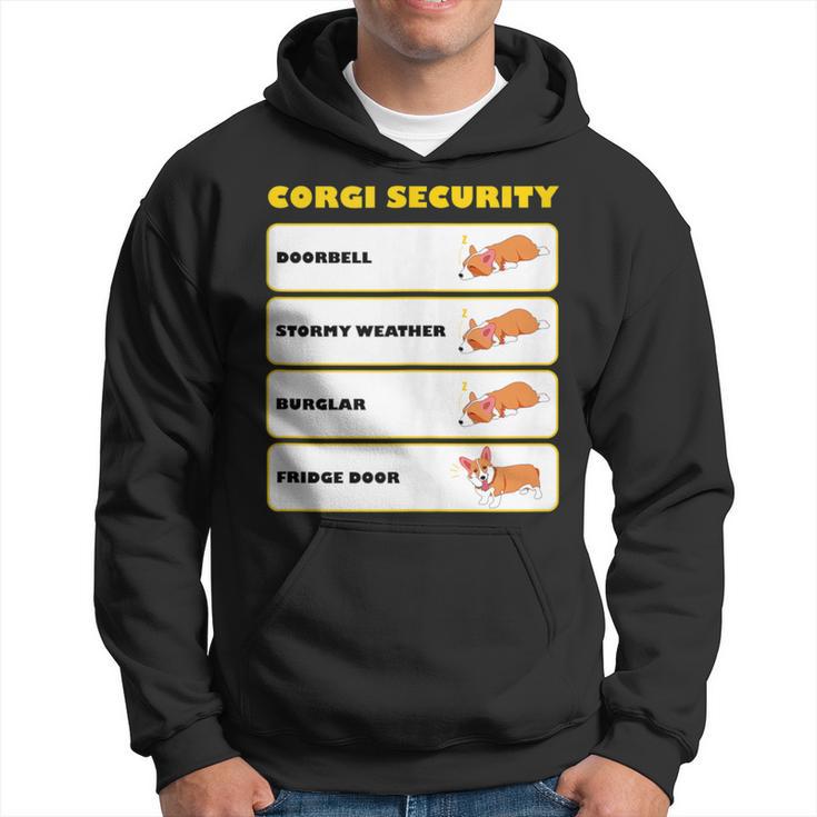 Corgi Security Cute Puppy Corgi Dog Lovers Hoodie