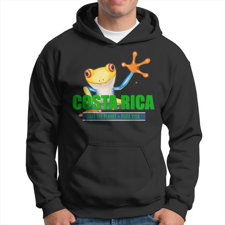 Costa Rica Tree Frog Souvenir Hoodie