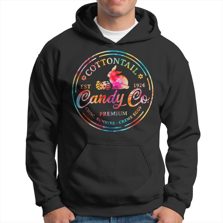 Cottontail Candy Company Easter Bunny Tie Dye Easter Hoodie