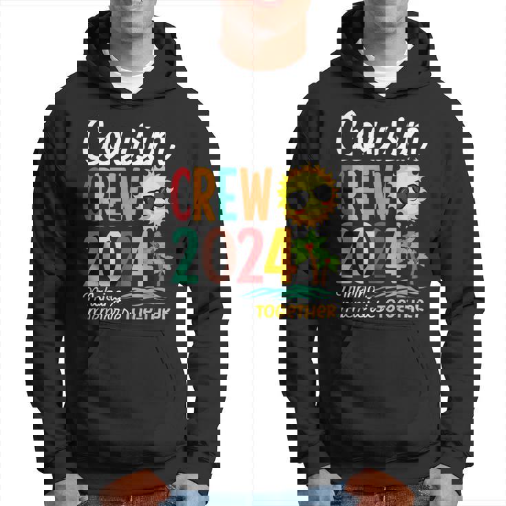 Cousin Crew 2024 Summer Vacation Beach Family Trip Matching Hoodie
