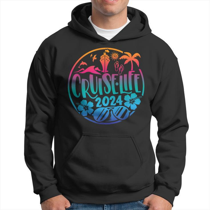 Cruise Life 2024 Friends Family Vacation Hoodie