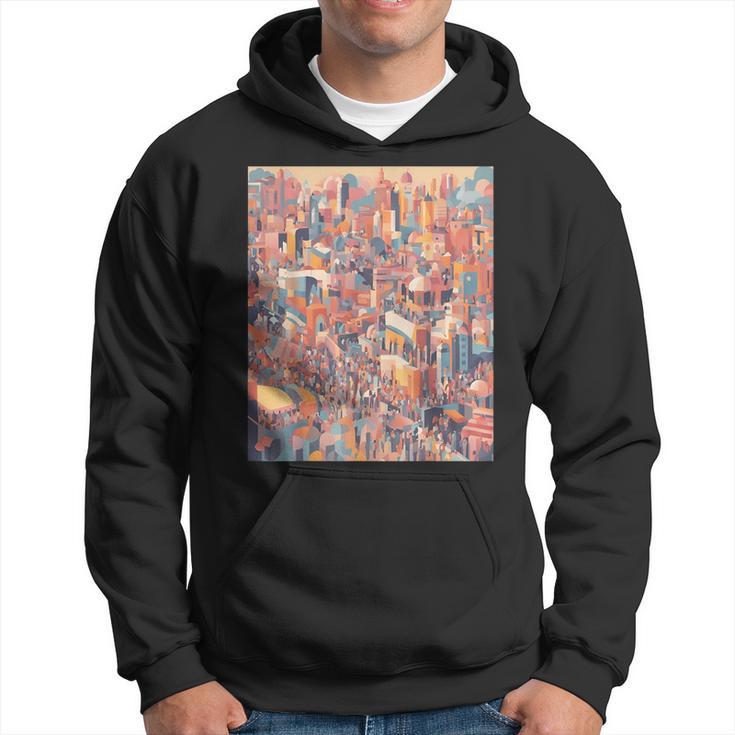 Cultural Festival Pastel Tapestry Hoodie