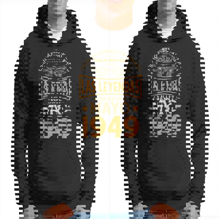 Cumpleaños Hombre Regalos Las Leyendas Mayo 1949 Sudadera