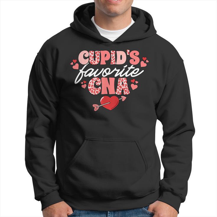 Cupid's Favorite Cna Valentine Certified Nursing Assistant Hoodie