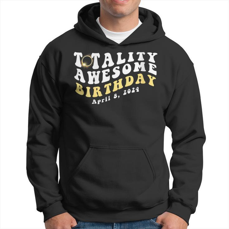 Cute Total Solar Eclipse April 8 2024 Totality Birthday Hoodie