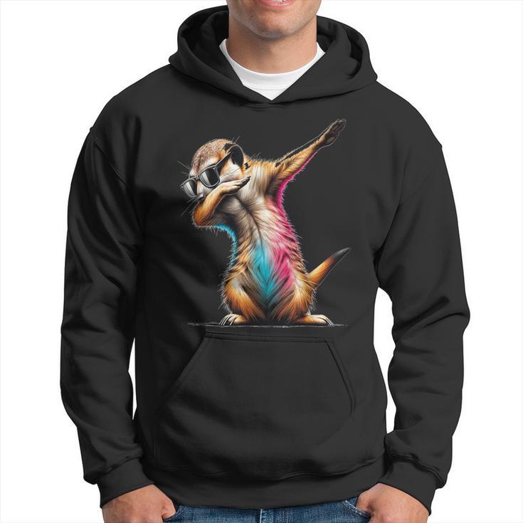 Dabbing Meerkat Dancing Dab Surikate Hoodie