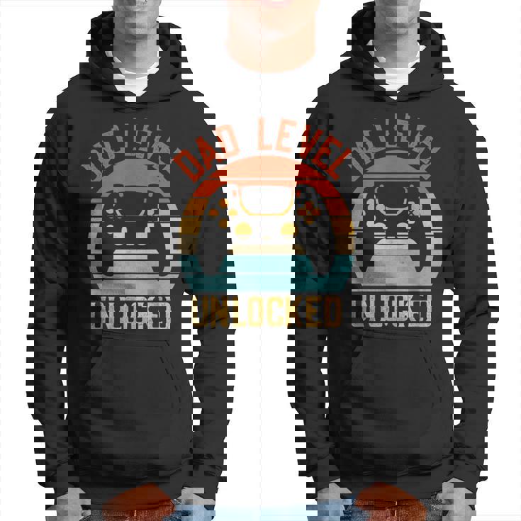 Dad Level Unlocked Game Lover Gamer Soon To Be Fathers Day Hoodie