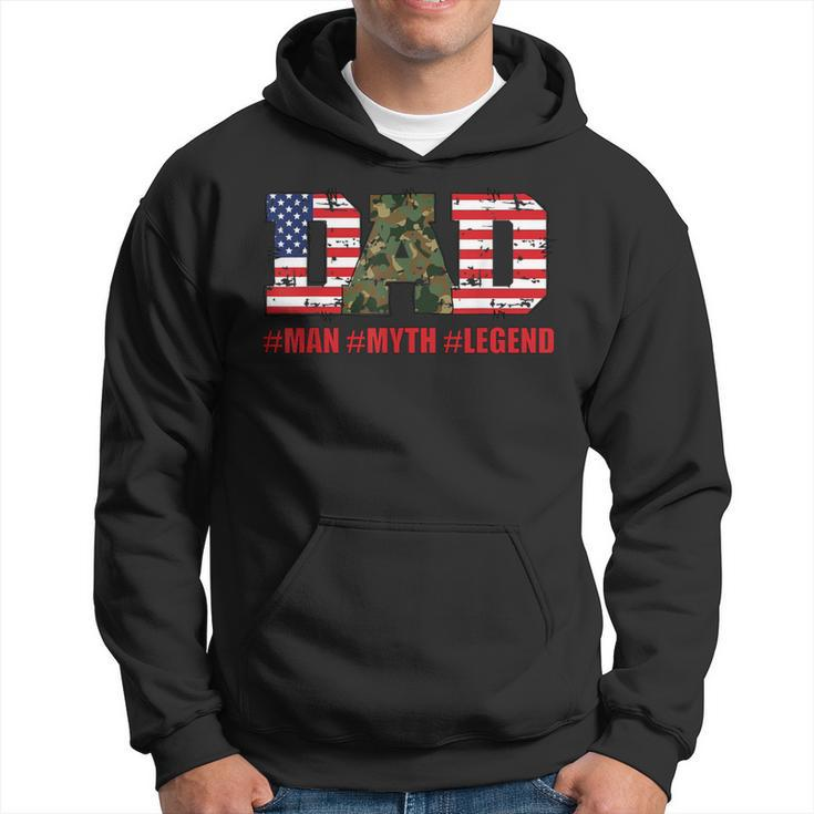 Dad The Man The Myth The Legend T Father's Day Hoodie