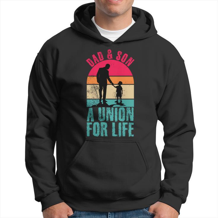 Dad And Son Greatest Father Friendship Dad Father's Day Hoodie