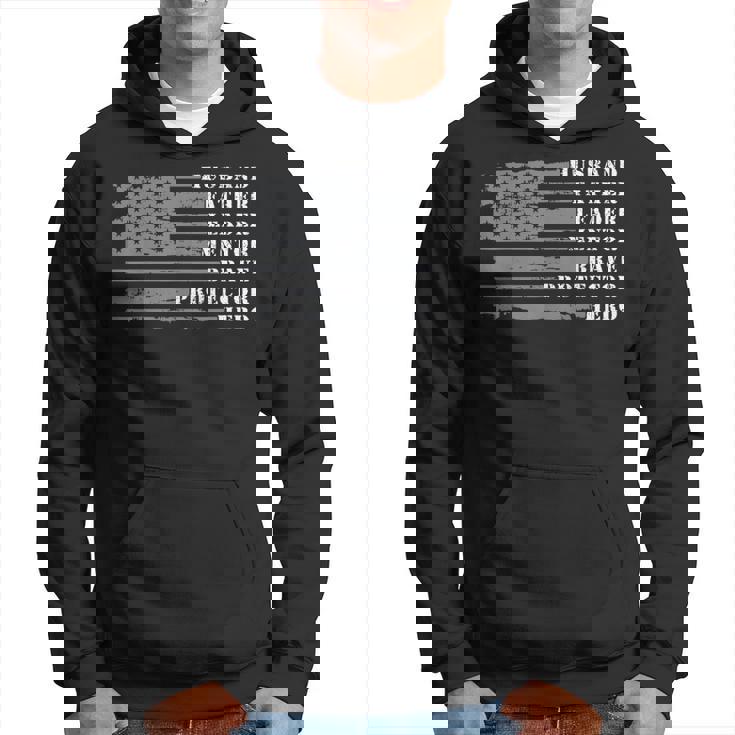 Dad For Vintage Husband Retro Daddy Fathers Day Hoodie