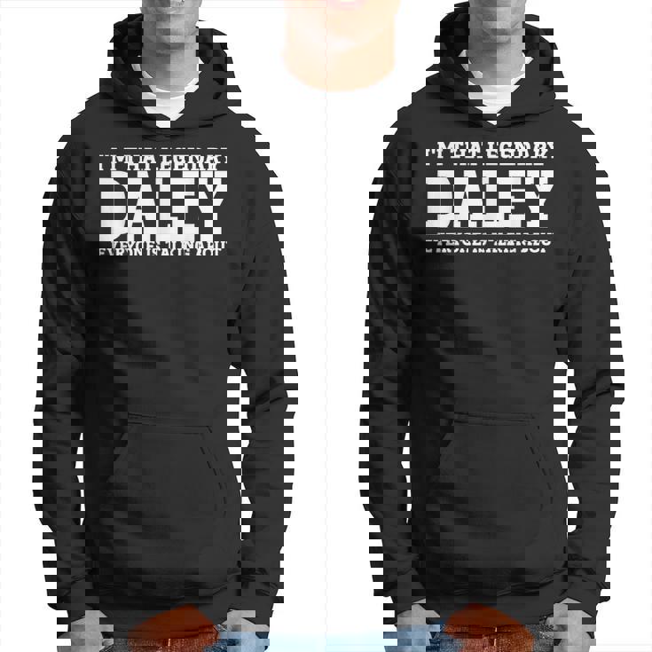 Daley Surname Team Family Last Name Daley Hoodie