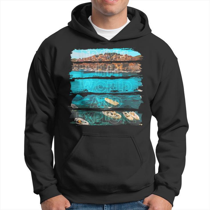 Dare To Explore Boat Hoodie