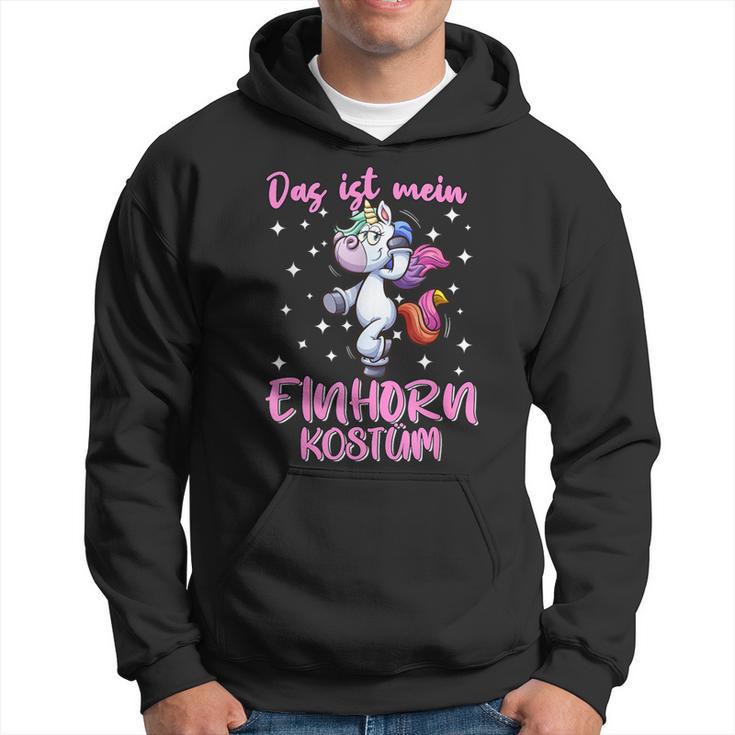 Das Ist Mein Unicorn Costume Hoodie