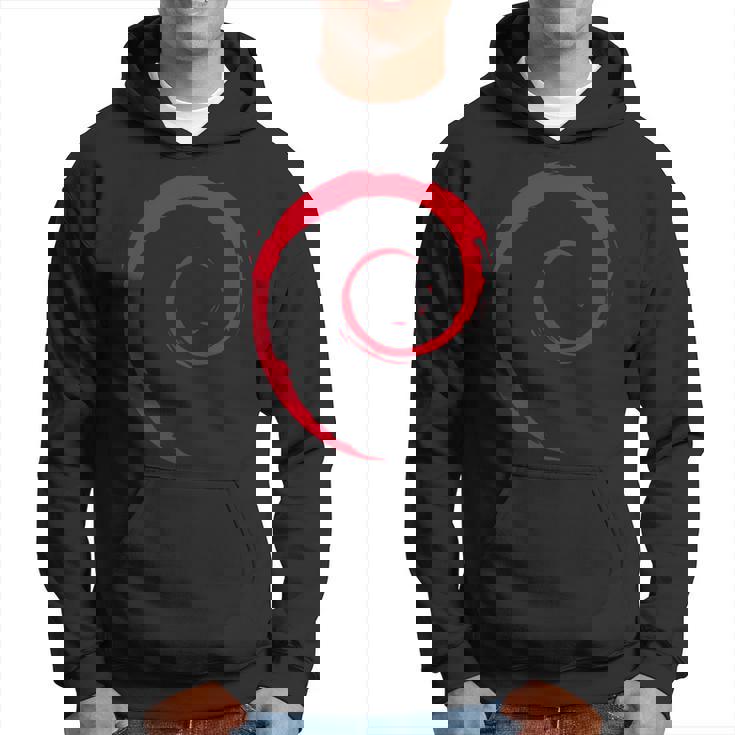 Debian Spiral Logo Os Open Source Pour Les Amoureux De Linux Sweat à capuche