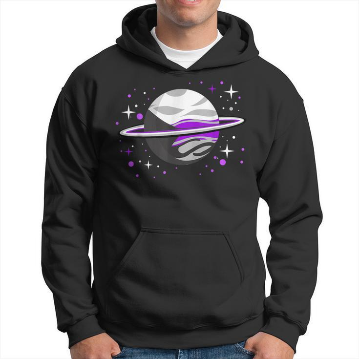 Demisexual Outer Space Planet Demisexual Pride Hoodie