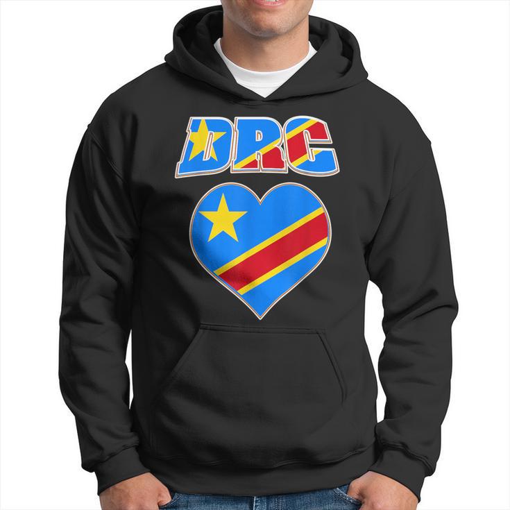 Democratic Republic Of Congo Pride Congolese Flag Love Drc Hoodie