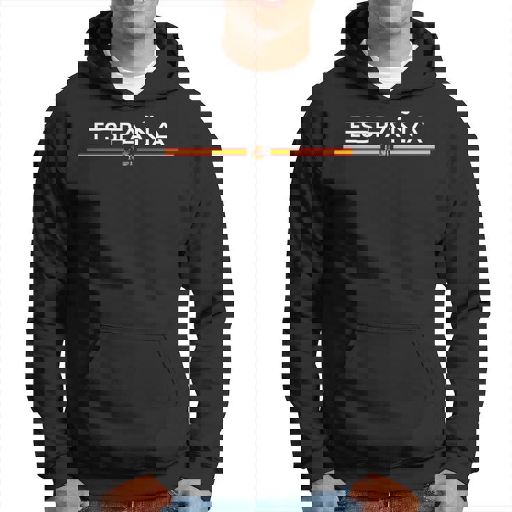 Deportiva De España Con Bandera De España Manga Larga Sudadera