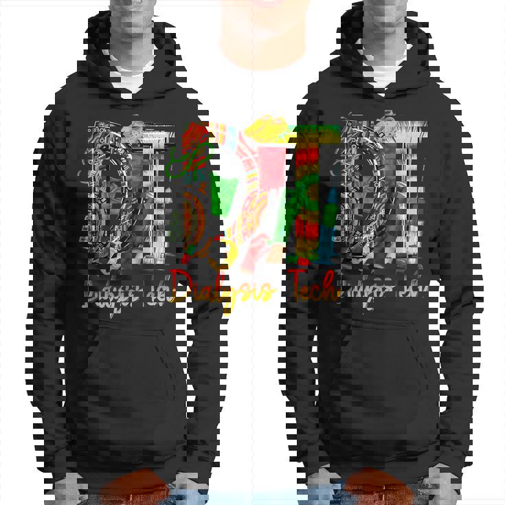 Dialysis Tech Junenth Freedom 1865 Black History Month Hoodie