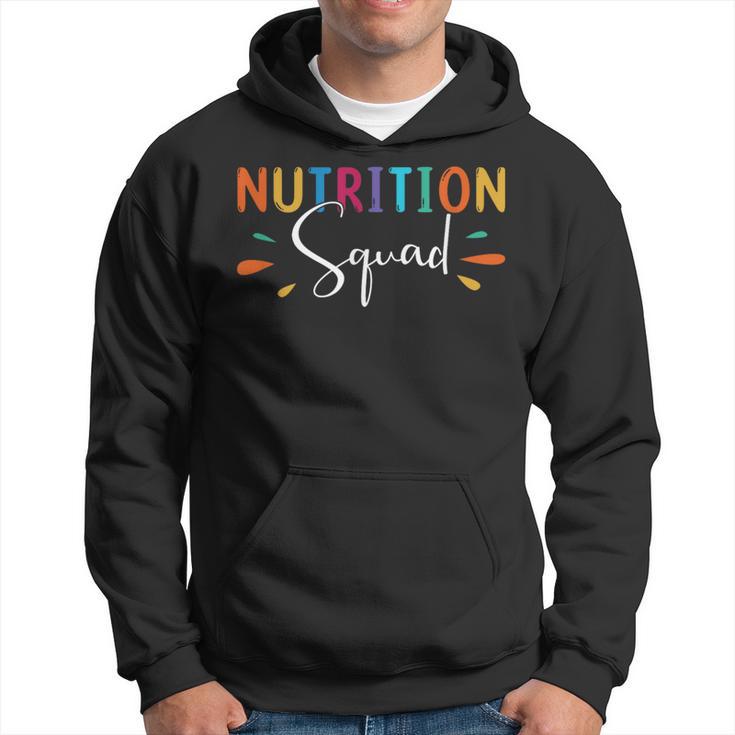 Dietary Expert Nutrition Squad Nutritionist Hoodie