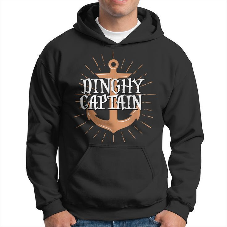 Dinghy Captain boating Sailing Crew Hoodie