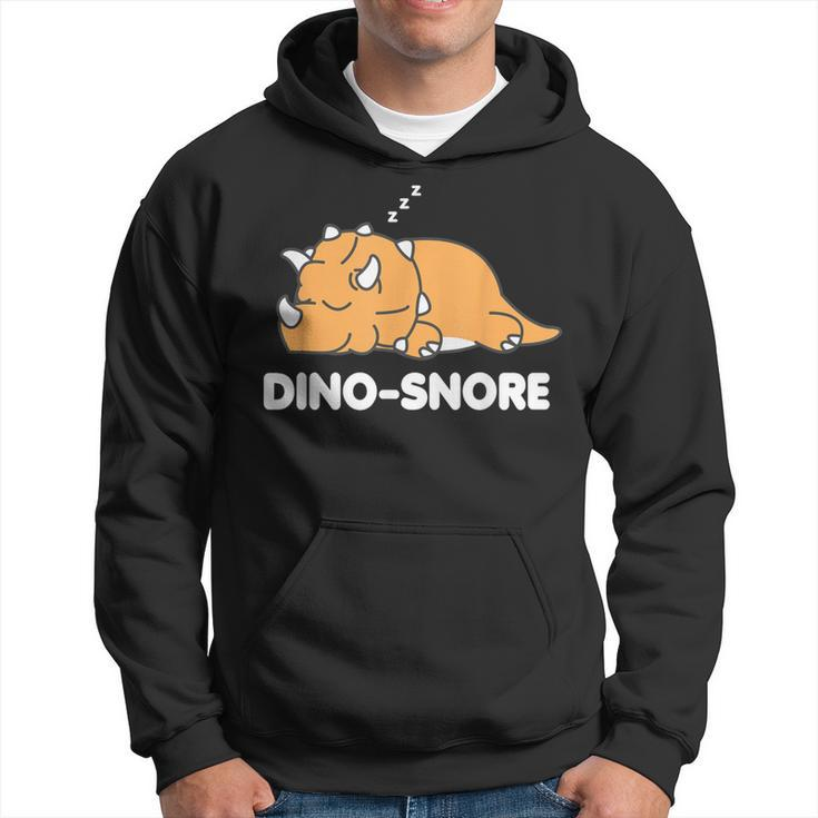 Dino Snore Triceratops Dinosaur Pyjamas Hoodie