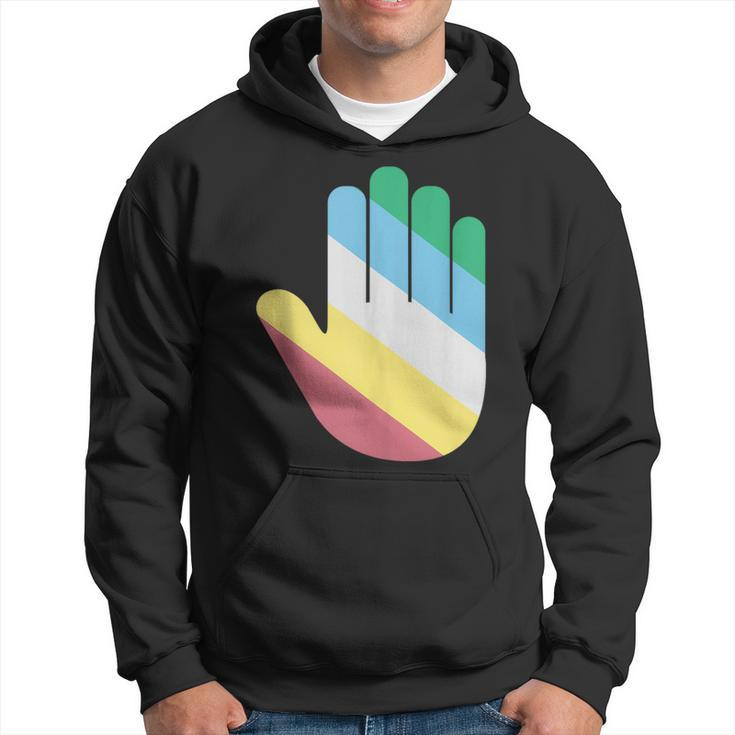 Disability Hand Sign Disabilities Month Disability Hoodie