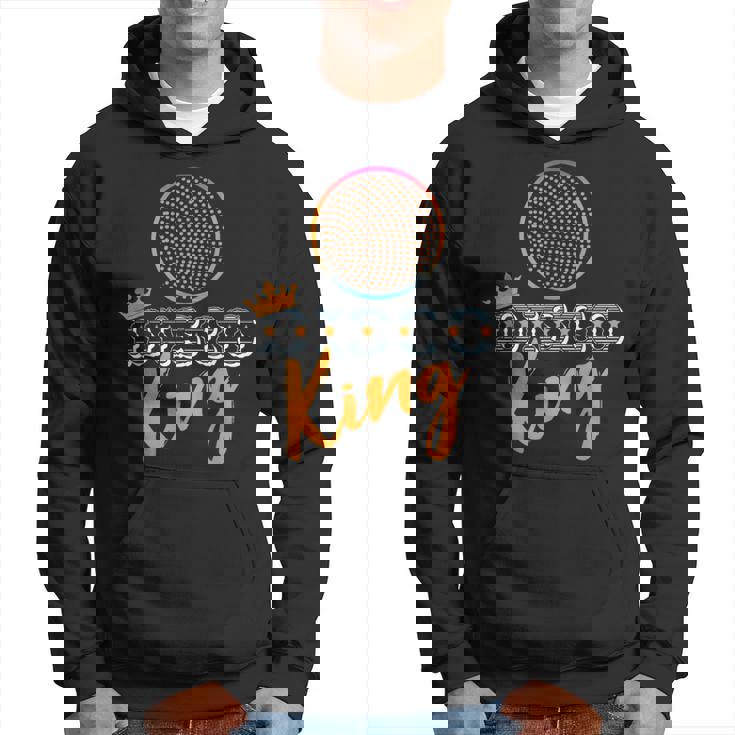 Disco King Espejo Ball Old School Retrointage Disco Dj Top Sudadera