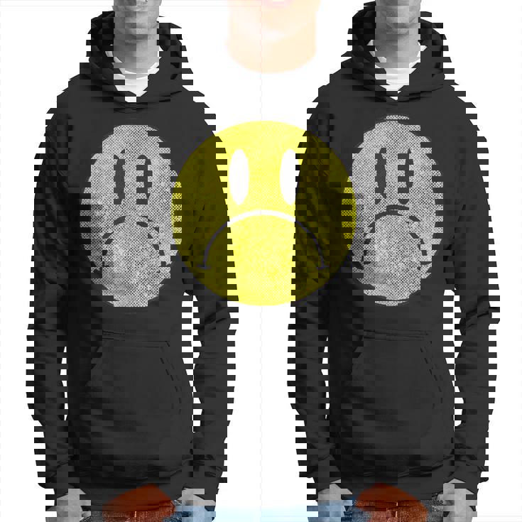 Sad face hoodie sales