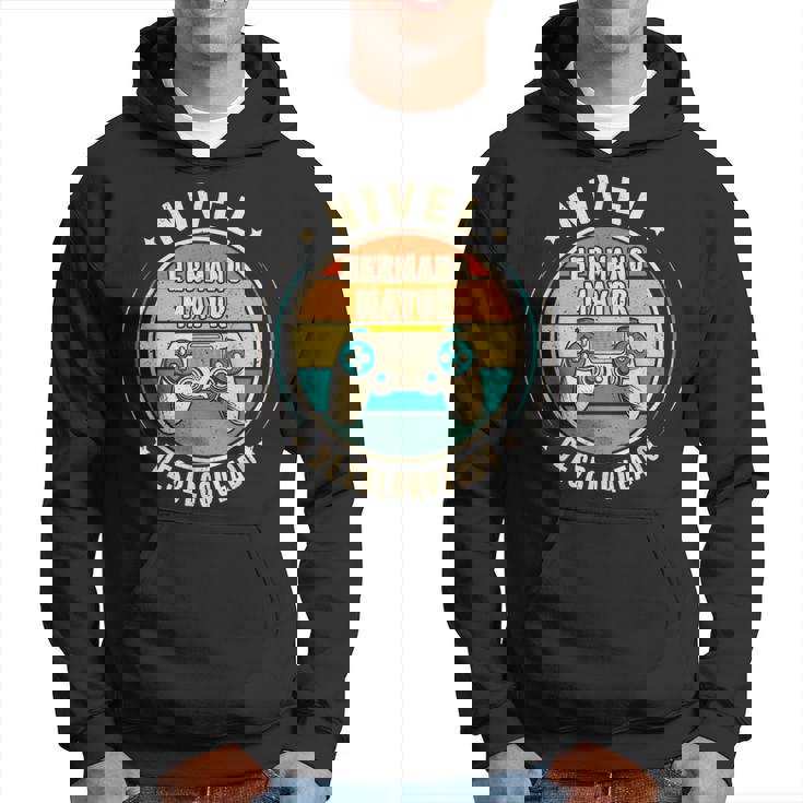 Divertido Hermano Mayor Regalo Embarazo Anuncio Hermano Sudadera
