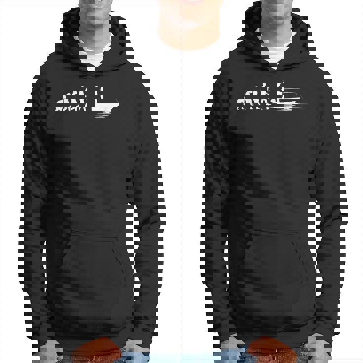 Divertido Pesca Evolución Pescador Evolución Pesca Hombres Sudadera
