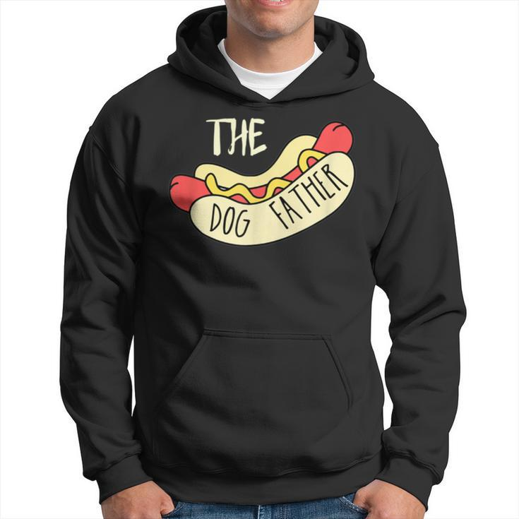 The Dog Father Bbq Hot Dog Dad Father's Day Grill Father Hoodie