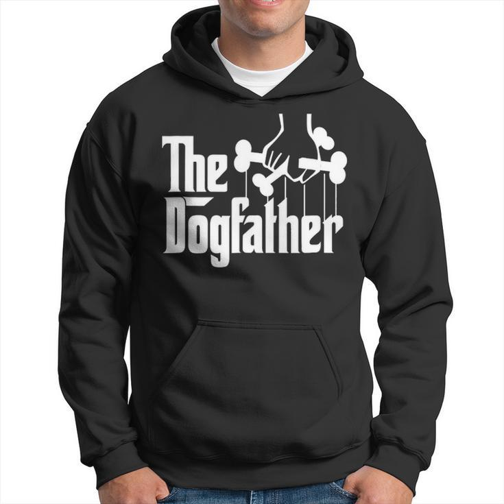 The Dogfather Dog Dad Fathers Day Gif Dog Lover Hoodie