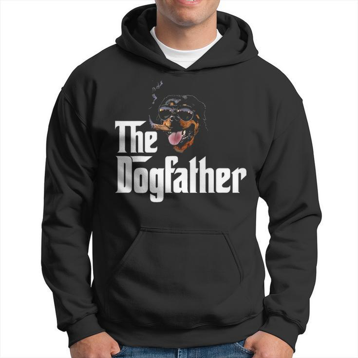 The Dogfather Rottweiler Dog Owner Dog Lover Hoodie