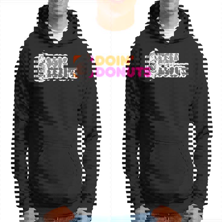 Doin' Donuts Divertidos Carreras & Drift Car Entusiasta Sudadera
