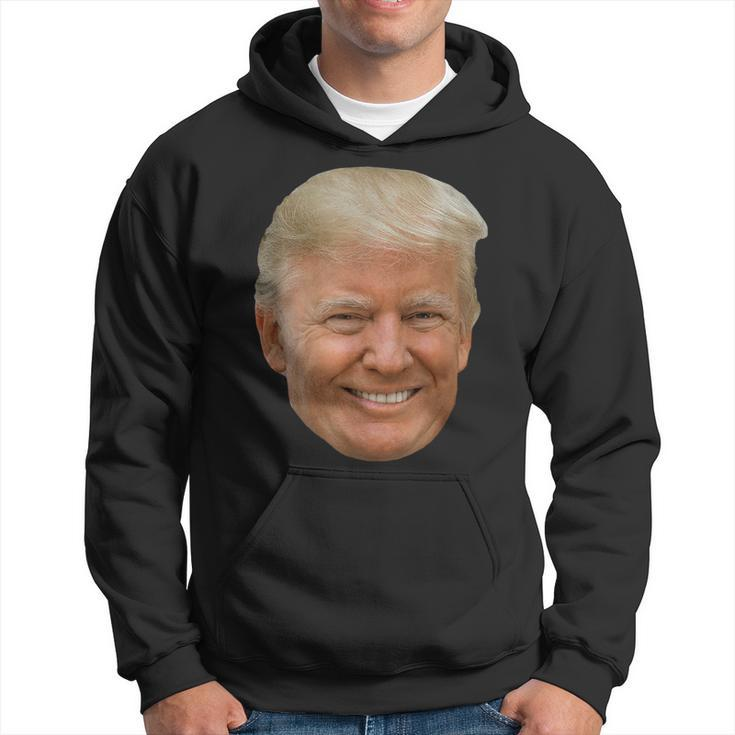 Donald J Trump Das Gesicht Des Präsidenten Auf Einem Meme Kapuzenpullover