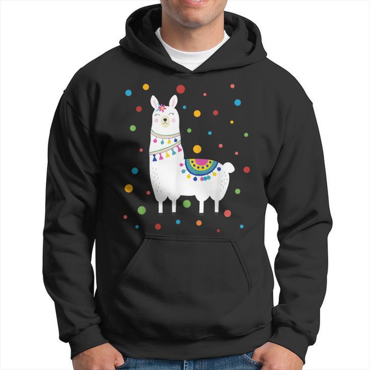 Dot Day Polka Dots Lama Kinder Jungen Mädchen Jugendliche Hoodie