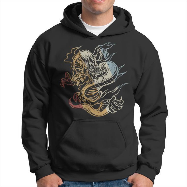 Dragon Retro Style Vintage Hoodie