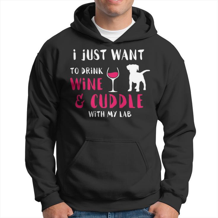 Drink Wine And Cuddle Hoodie