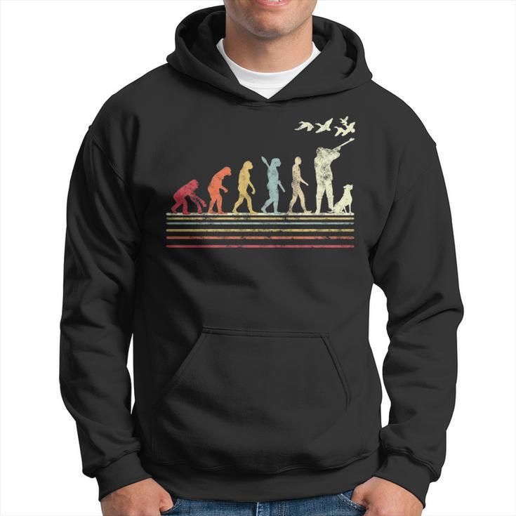 Duck Hunting Evolution Retro Style For Duck Hunters Hoodie